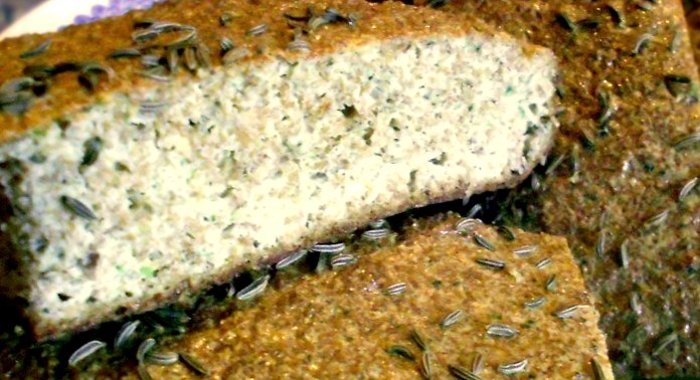 Яичный хлеб с цветной капустой