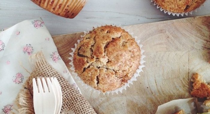 Маффины с грушей и корицей