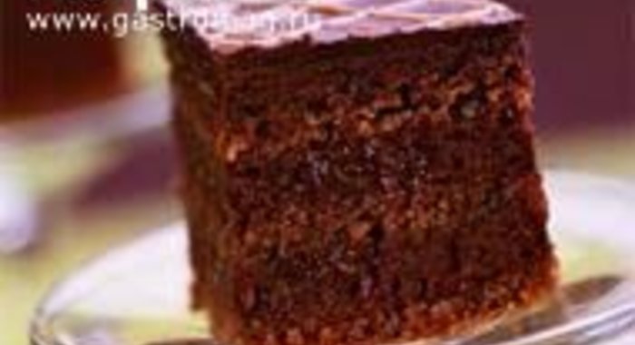 Шоколадные пирожные