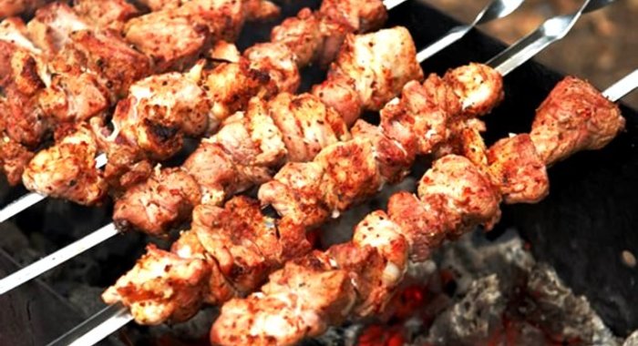 Шашлык из свинины армянский
