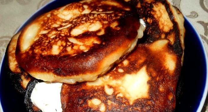 Оладьи с творогом