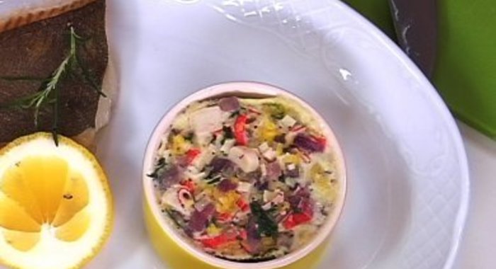 Крабовая запеканка