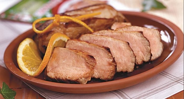 Свиное филе на решетке