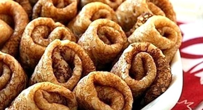 Заварные блинчики на кефире