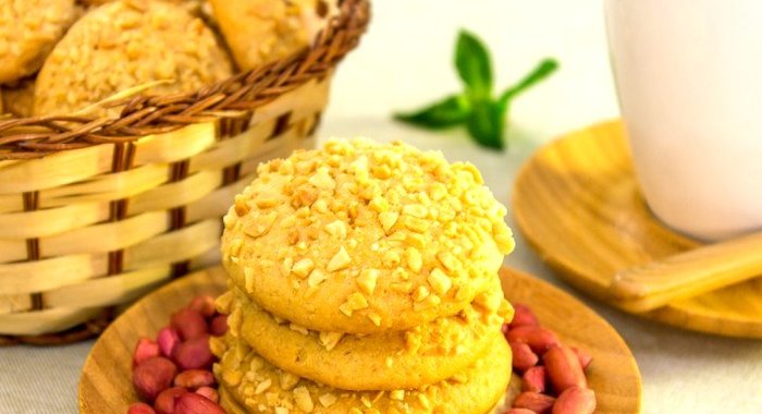 Печенье с арахисовой пастой