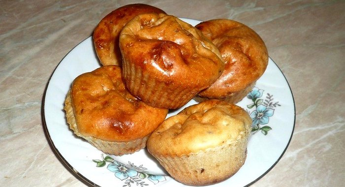 Сырные кексы