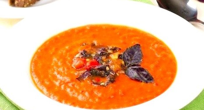 Суп-пюре из помидоров