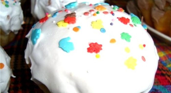 Глазурь для кулича