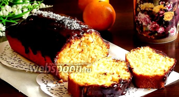 Кекс на кокосовом молоке