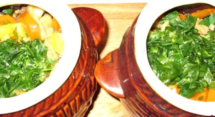 Жаркое с соусом болоньезе