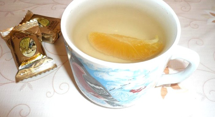 Компот из клементинов и фиников