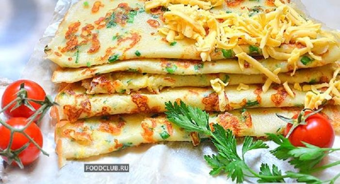 Сырные блины