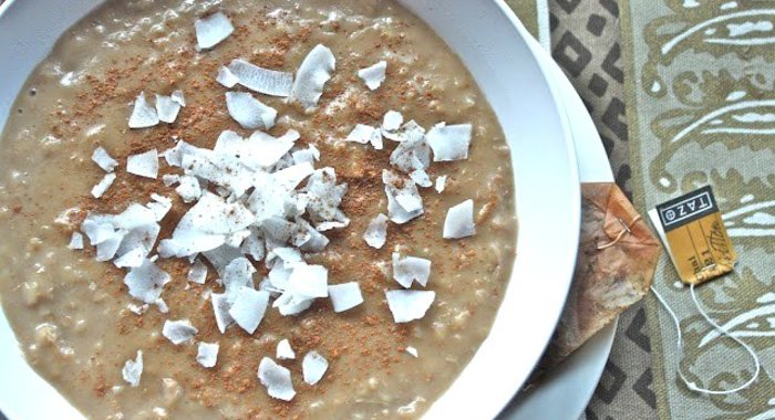 Овсяная каша со вкусом Earl Grey