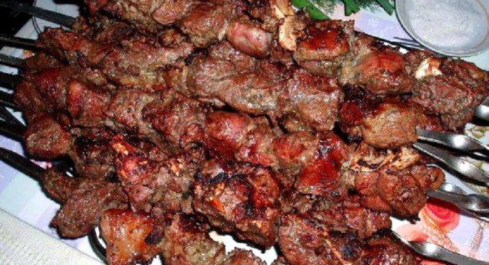 Вкусный шашлык из свинины