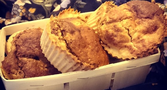 Овсяные кексы с курагой