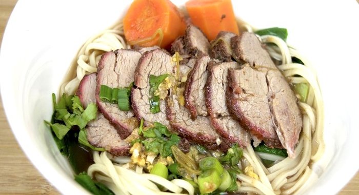 Суп-лапша со свининой