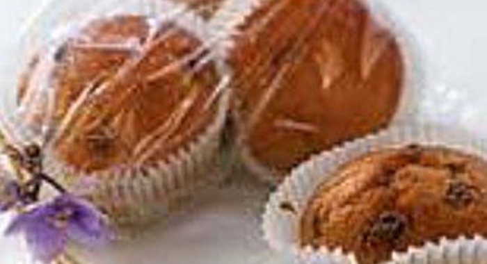 Кексы с вишнями