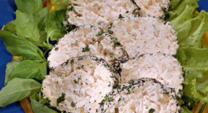 Дублинский рулет из сыра и кресса