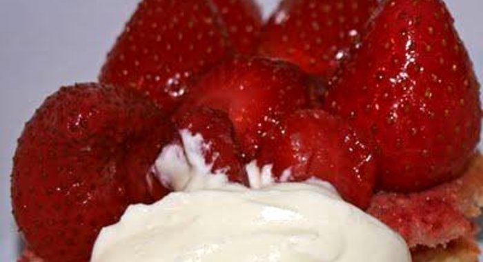 Клубничная губка