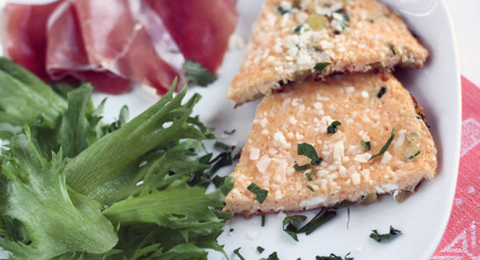 Фриттата с кабачками