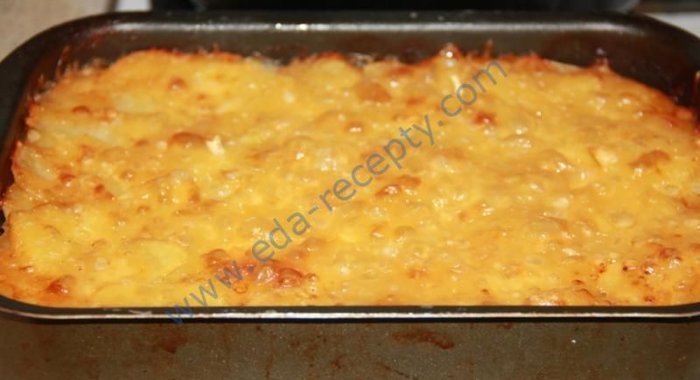 Картофельная запеканка по-французски