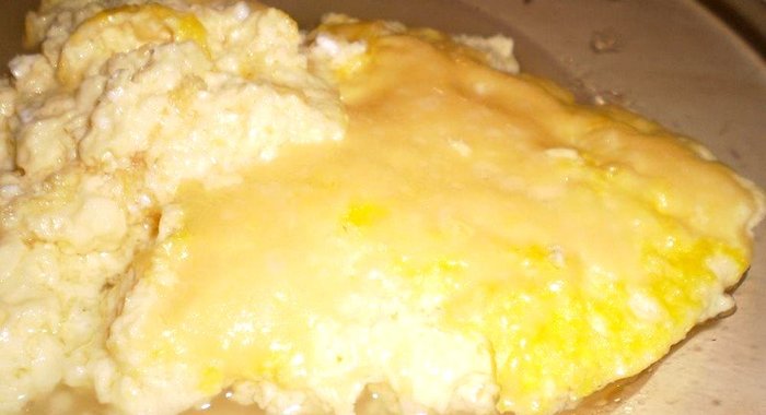 Омлет под сыром