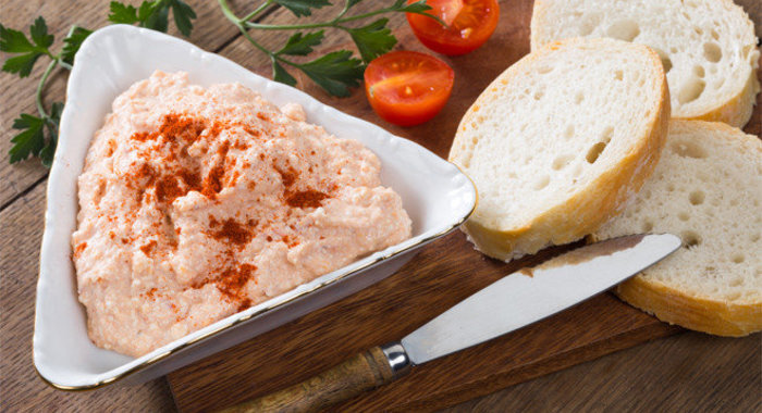 Бутерброд с творогом