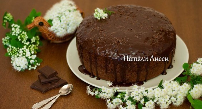 Ну очень шоколадный кекс с секретом