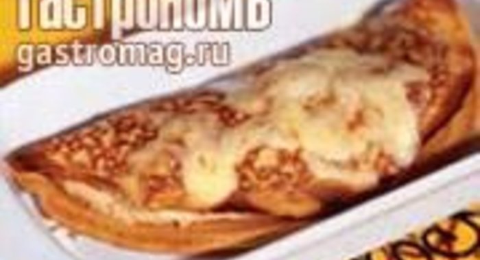 Блинчики c суфле из горбуши