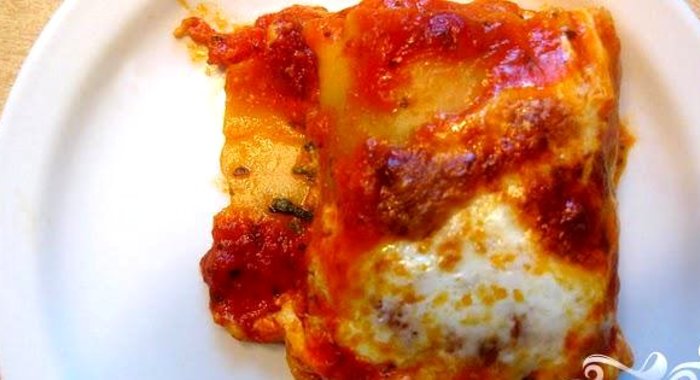 Рулеты из лазаньи