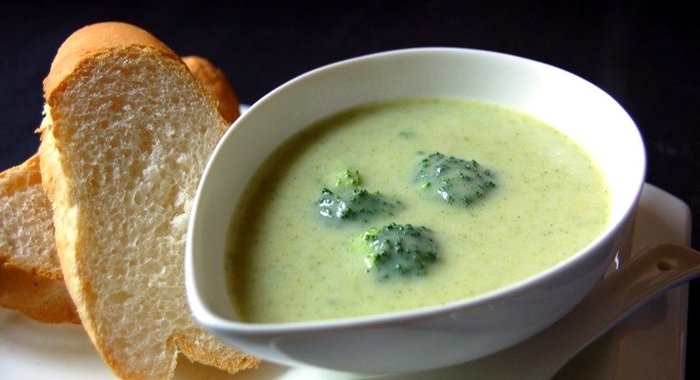 Суп-пюре из брокколи