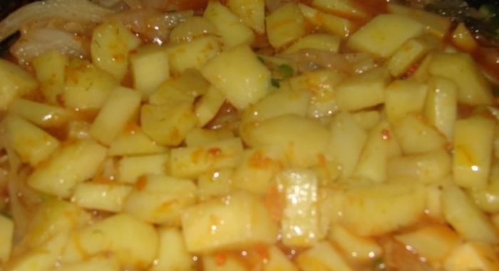 Рагу из картофеля