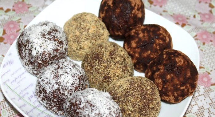 Пирожное Картошка со сгущенкой