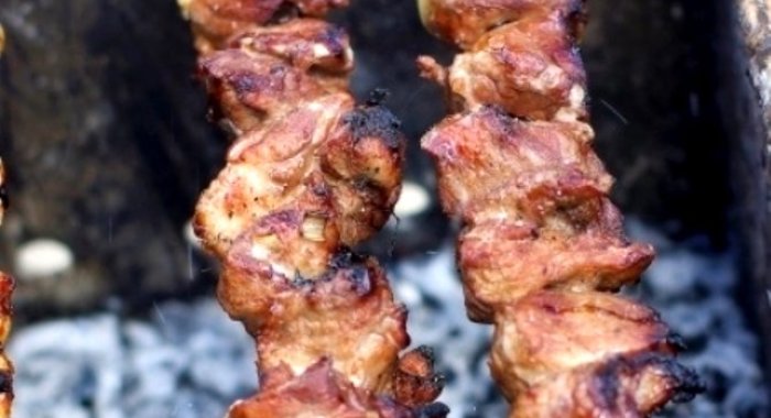 Шашлык из баранины по-азербайджански