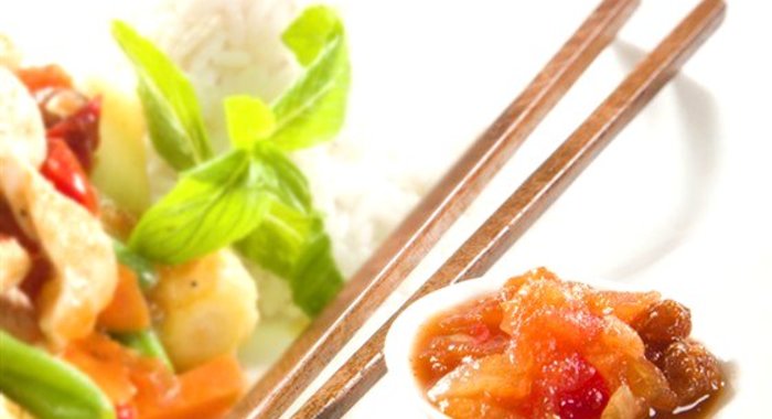 Яблочный чатни со специями