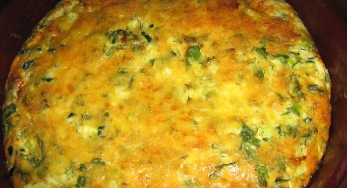 Кабачковая запеканка