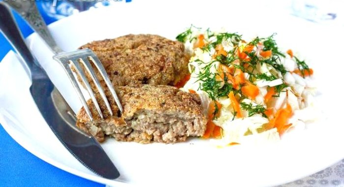 Котлеты из утиного фарша