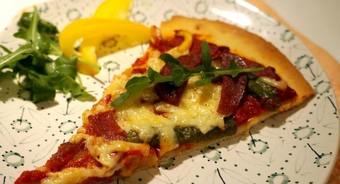 Творожная пицца