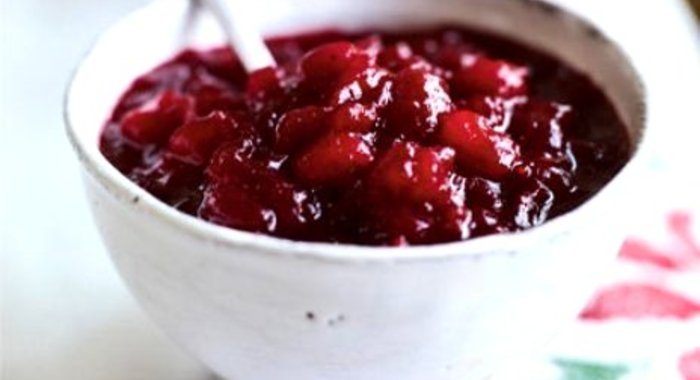 Клюквенно-апельсиновый соус