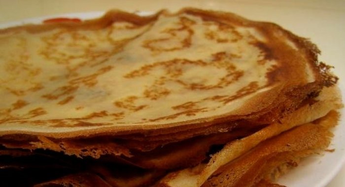 Блины на крахмале