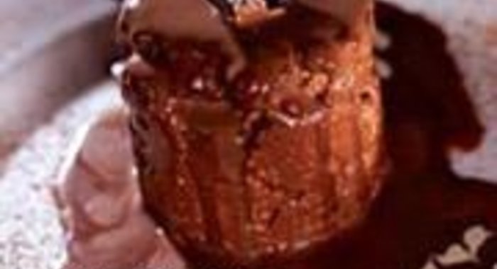 Мусс из темного горького шоколада