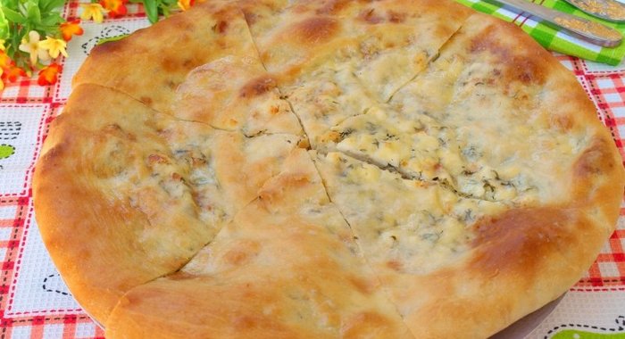 Хачапури с адыгейским сыром