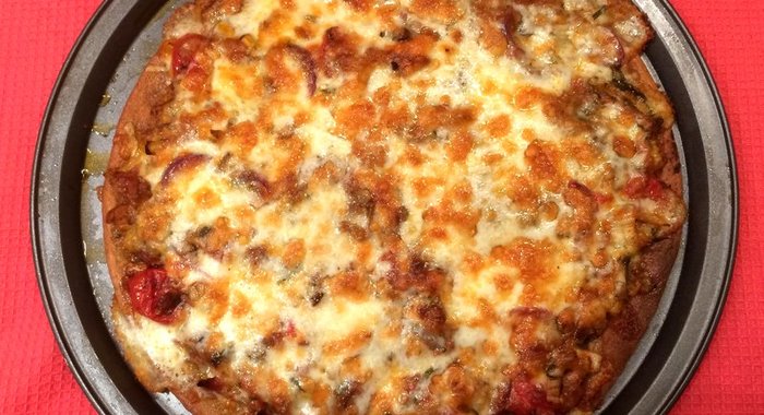 Безглютеновая пицца из киноа