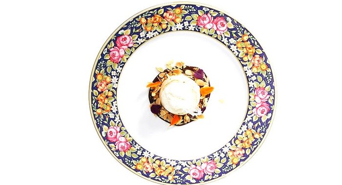 Семифреддо c миндалем