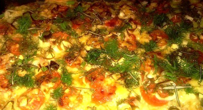 Картофельная запеканка многослойная