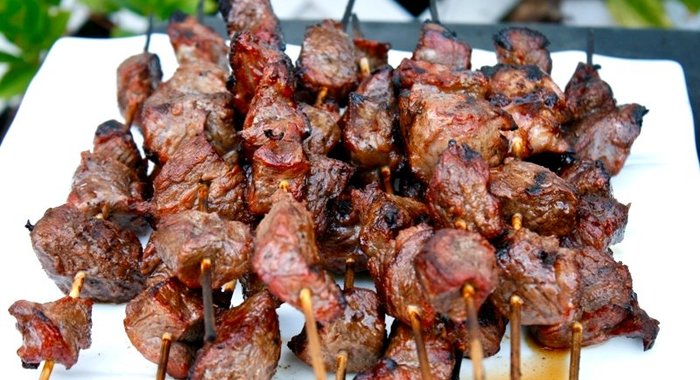 Шашлык из баранины по-грузински