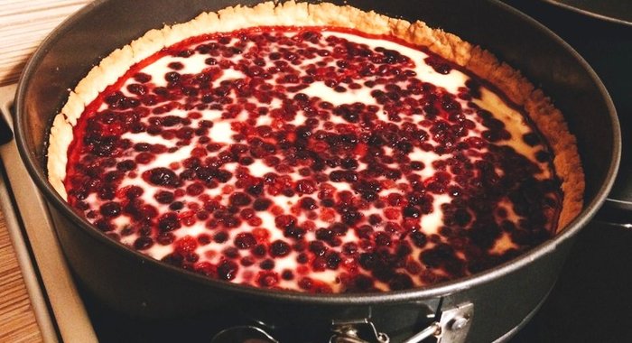 Ягодный тарт