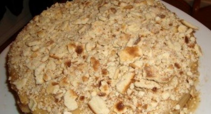 Торт-минутка на сковороде