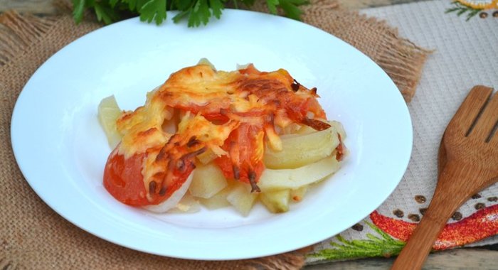 Запеканка картофельная с мясом в духовке