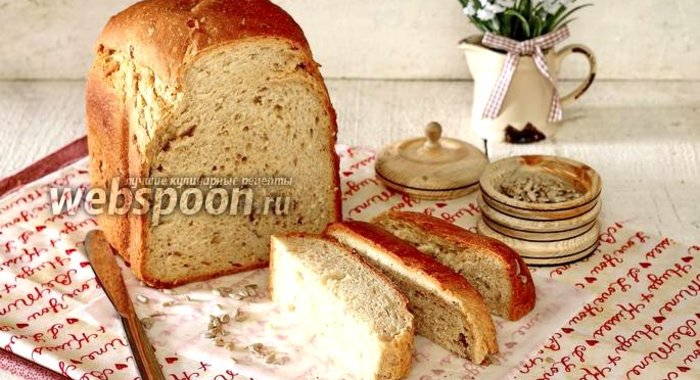 Пшеничный хлеб на тёмном пиве в хлебопечке